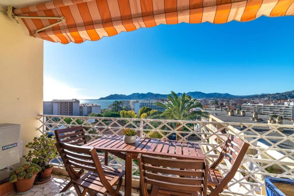 C078-Superb Apt In Cannes - Sea View - 6 People Bagian luar foto