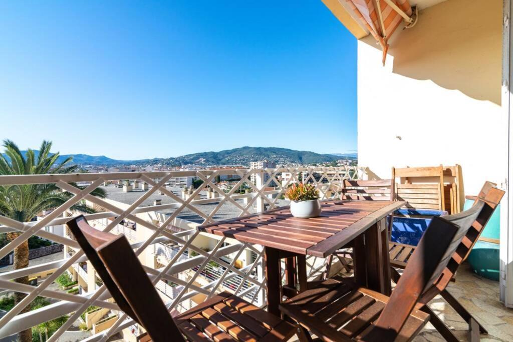C078-Superb Apt In Cannes - Sea View - 6 People Bagian luar foto