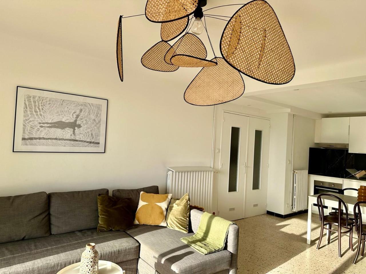 C078-Superb Apt In Cannes - Sea View - 6 People Bagian luar foto